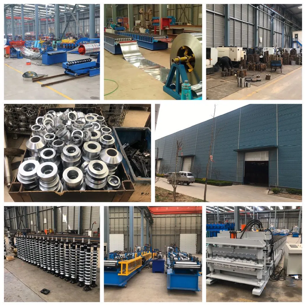 Metal Floor Decking Roll Former /Steel Decking Floor Sheets Machines /Decking Sheets Machine for Construction Roll Forming Machine with ISO