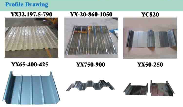 Roll Forming Machine for Standing Seam Roof Panel Machine (YX65-300-400)