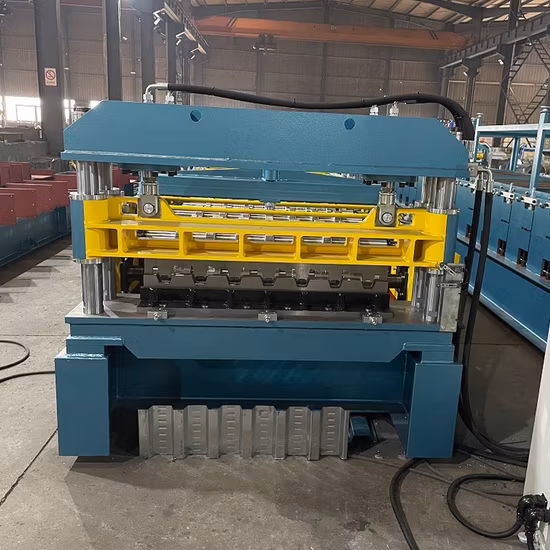 Factory Lifetime Service Customized Metal Steel Galvanized Coils Floor Deck Cold Roll Forming Making Machine for Building Material with ISO CE