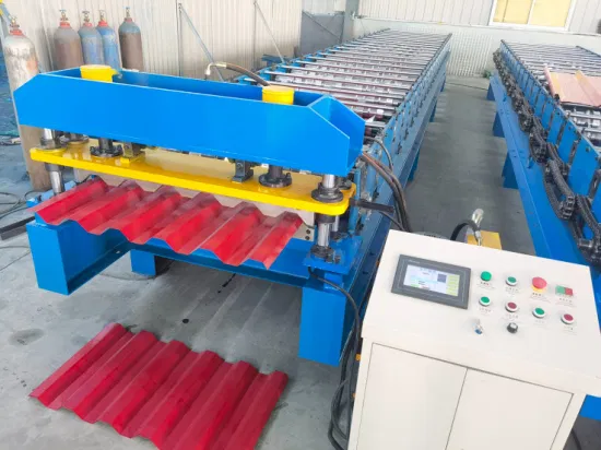 Vendita all'ingrosso Tr4 Tr5 acciaio glavanizzato doppio strato Ibr Deck e gradini laminazione a freddo lamiera di copertura materiale da costruzione che fa il prezzo dei macchinari a macchina