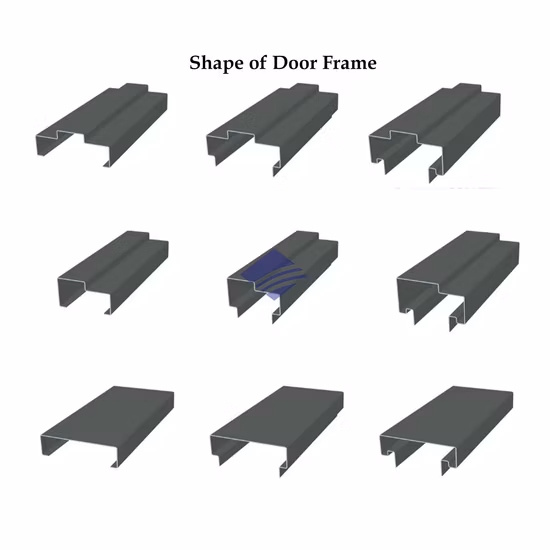 Rotolo del telaio della porta in acciaio di buona qualità che forma macchina per l'inquadratura in acciaio della macchina